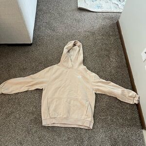 Nike Beige/Tan Hooded Pullover Sweatshirt